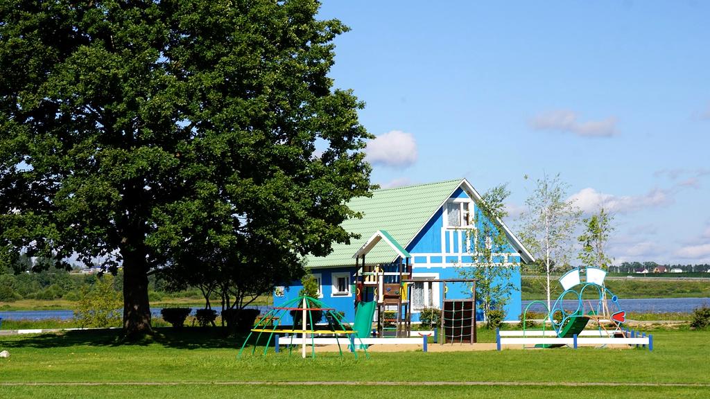 Mountain family hiking trail